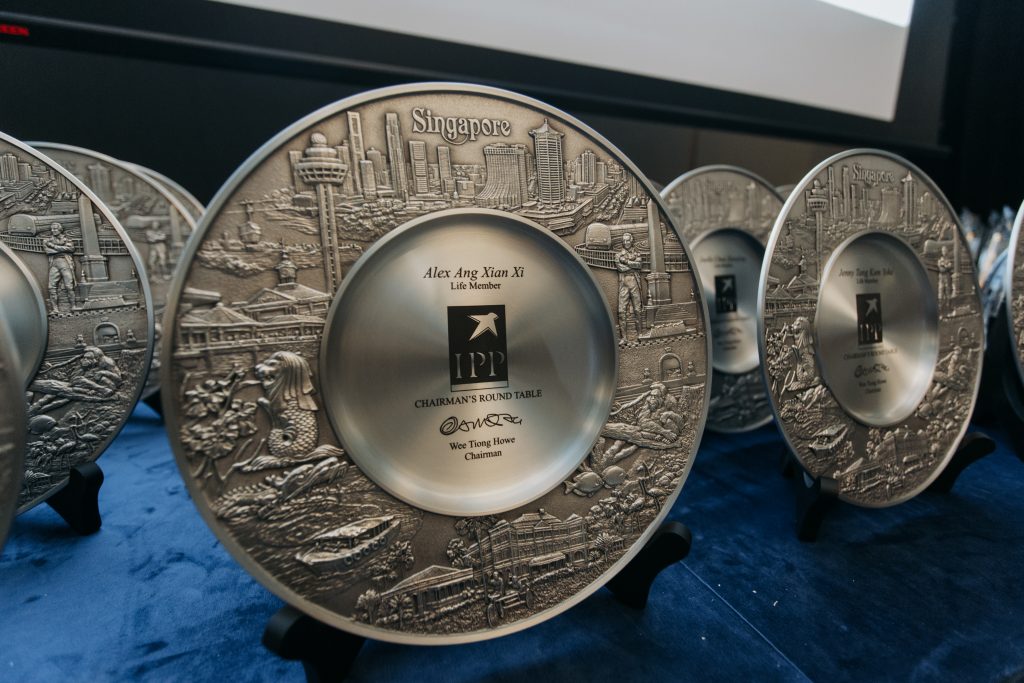 IPPFA Midnight Award 2023 For Alex Ang Chairmans - Round Table Awards