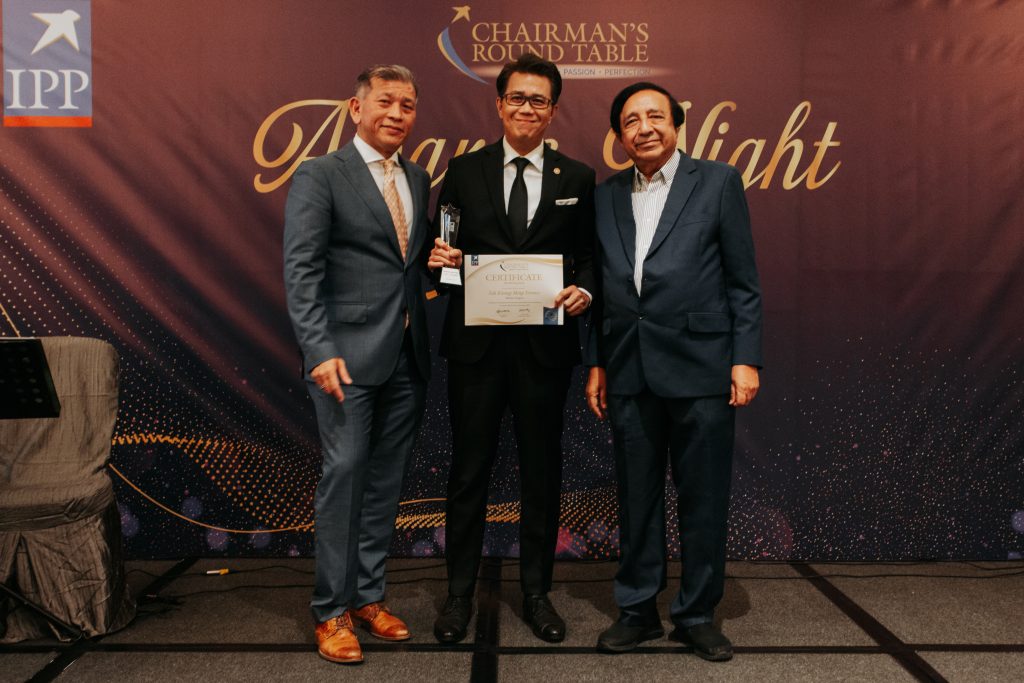 IPPFA Midnight Award 2023 For Loh Kwong Ming Terence